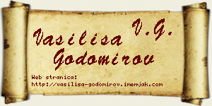 Vasilisa Godomirov vizit kartica